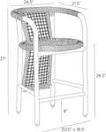 ARTERIORS, CHAPMAN OUTDOOR COUNTER STOOL, LOUNGE