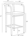 ARTERIORS FELLER OUTDOOR COUNTER STOOL - Lounge
