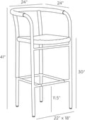 ARTERIORS FELLER OUTDOOR BAR STOOL - Lounge