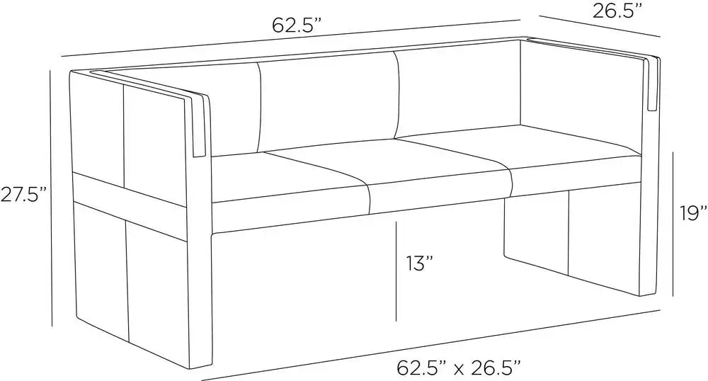 ARTERIORS, DONOVAN SETTEE, LOUNGE