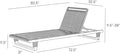 ARTERIORS, DAYTONA OUTDOOR CHAISE, LOUNGE