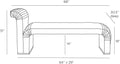 ARTERIORS, WEAVER CHAISE, LOUNGE
