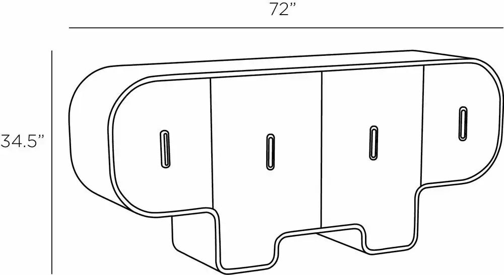 ARTERIORS BRUNO CREDENZA - Cabinets & Bar