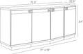 ARTERIORS CYRUS CREDENZA - Cabinets & Bar