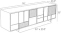ARTERIORS DEMI CREDENZA - Cabinets & Bar