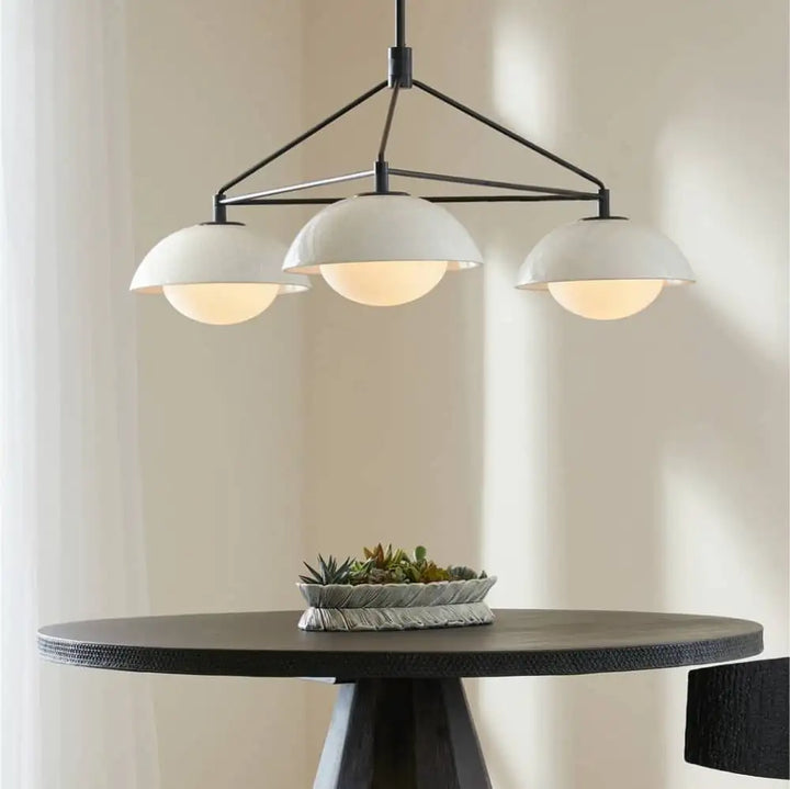 ARTERIORS, GLAZE CHANDELIER, CHANDELIER LIGHT