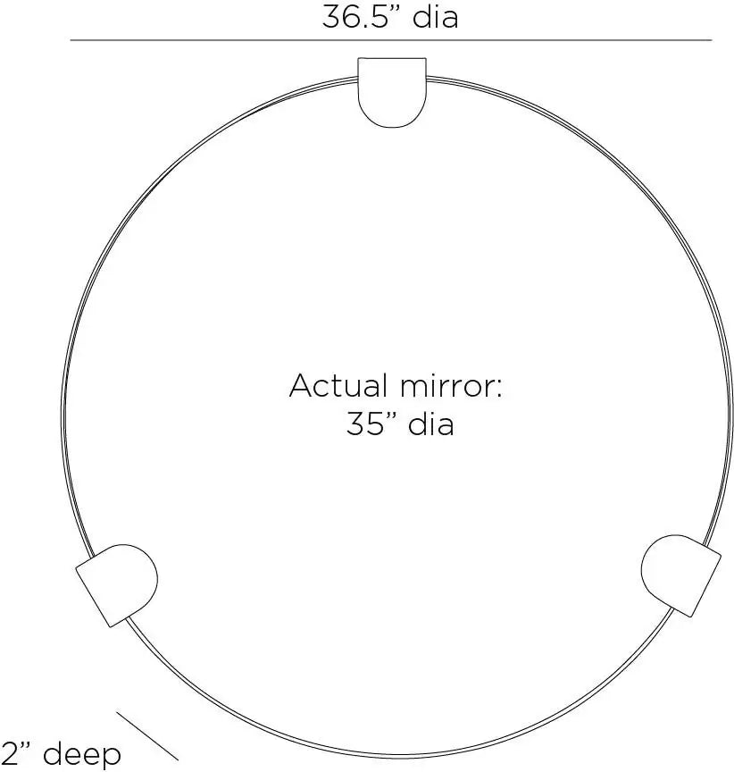 ARTERIORS, CLASP MIRROR, MIRRORS