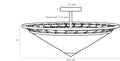ARTERIORS, TERRACE FLUSH MOUNT, FLUSH MOUNT CEILING LIGHTS