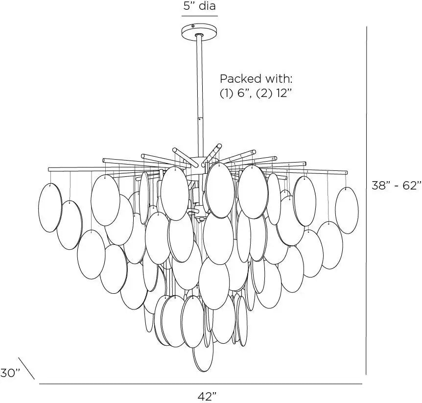 ARTERIORS, TIFFANY CHANDELIER, CHANDELIER LIGHT