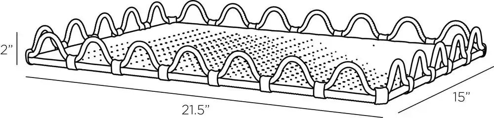 ARTERIORS MAR TRAY - Decorative Accents