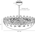 ARTERIORS, MAR CHANDELIER, CHANDELIER LIGHT