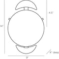 ARTERIORS, BOÎTE SCONCE, PENDANT LIGHT
