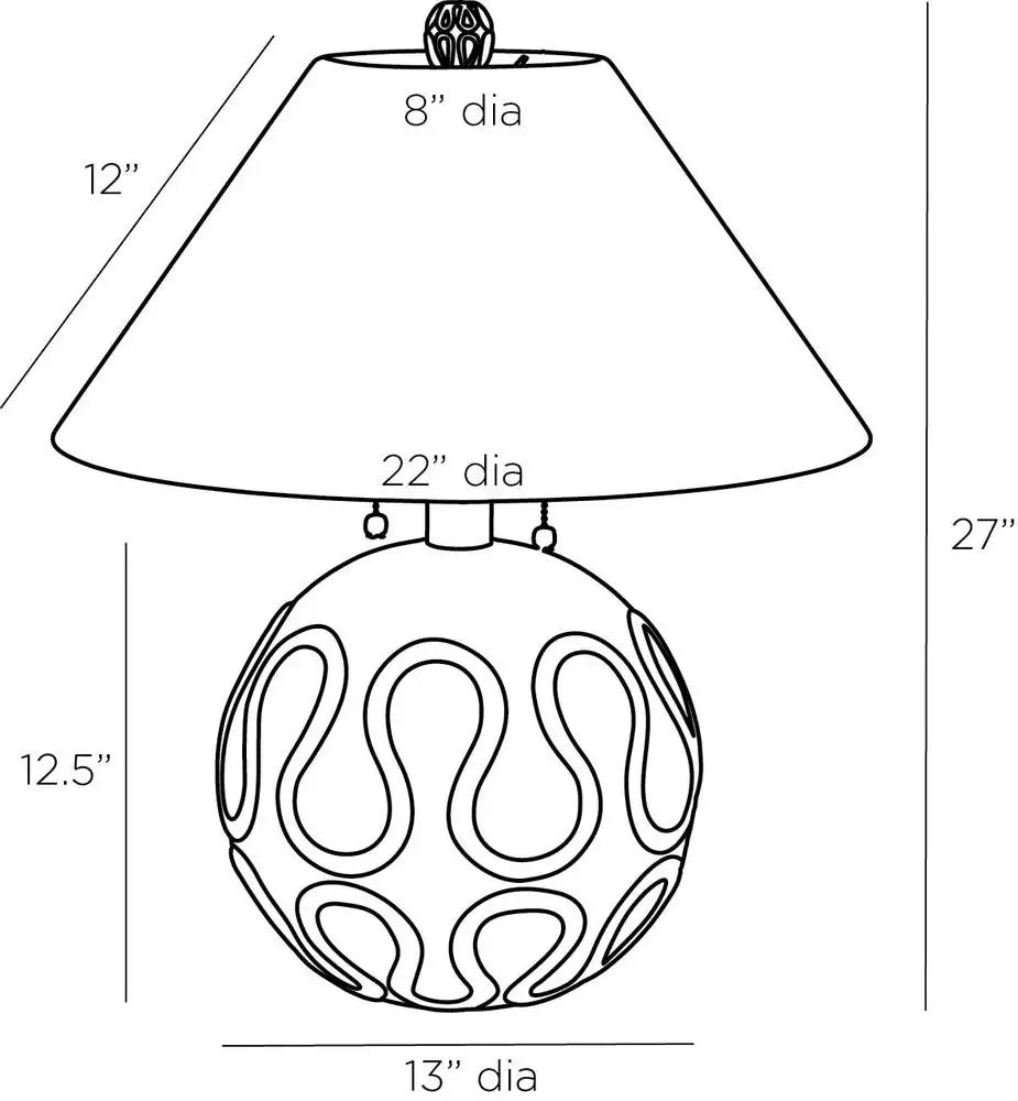 ARTERIORS SERPIENTE LAMP - Table