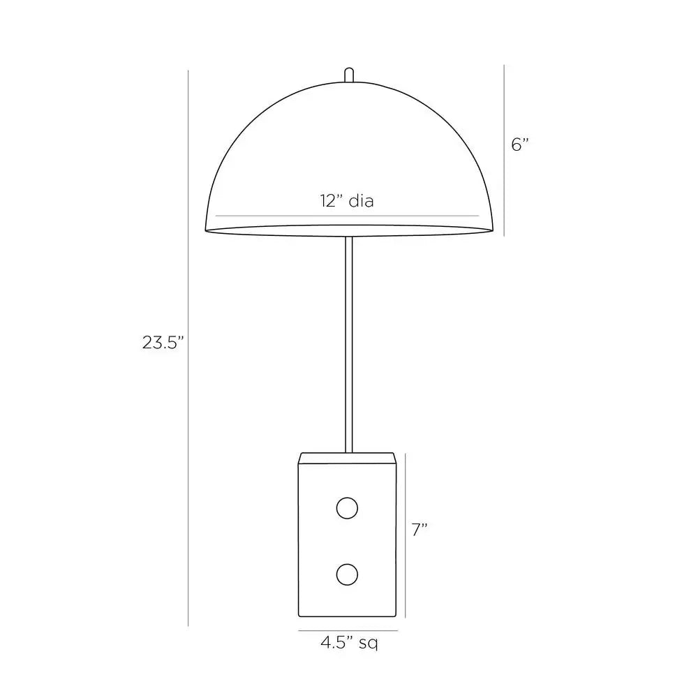 ARTERIORS WESLAN LAMP - Table