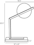 ARTERIORS ZAHAR DESK LAMP - Table