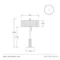 ARTERIORS, MIDDLEBURY LAMP, TABLE LAMPS