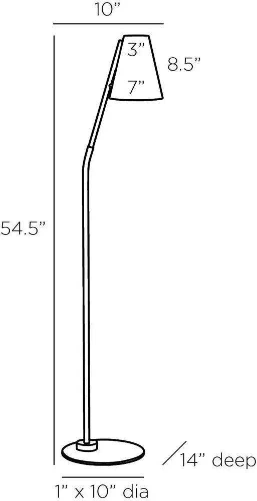 ARTERIORS ZEALAND FLOOR LAMP - Table