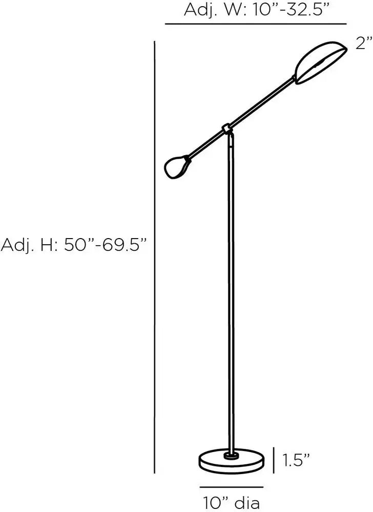 ARTERIORS ALARIC FLOOR LAMP - Table