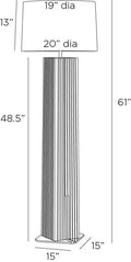 ARTERIORS FORTUNATA FLOOR LAMP - Table