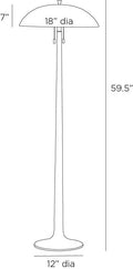 ARTERIORS FLEETWOOD FLOOR LAMP - Table