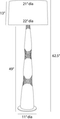ARTERIORS KASH FLOOR LAMP - Table