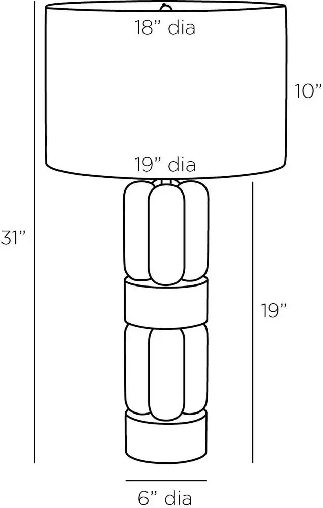 ARTERIORS BRONSON LAMP - Table