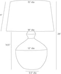 ARTERIORS CLEMENTINE LAMP - Table