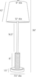 ARTERIORS CONWAY LAMP - Table