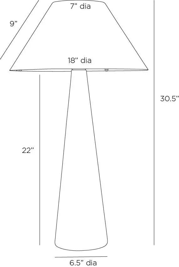ARTERIORS CHANELL LAMP - Table