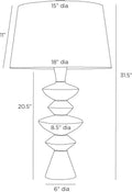 ARTERIORS JILLIAN LAMP - Table