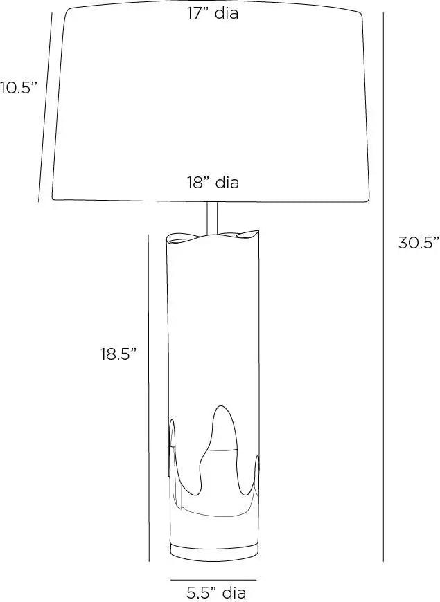 ARTERIORS EQUINOX LAMP - Table