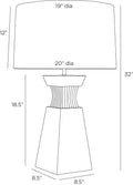 ARTERIORS DYNASTY LAMP - Table