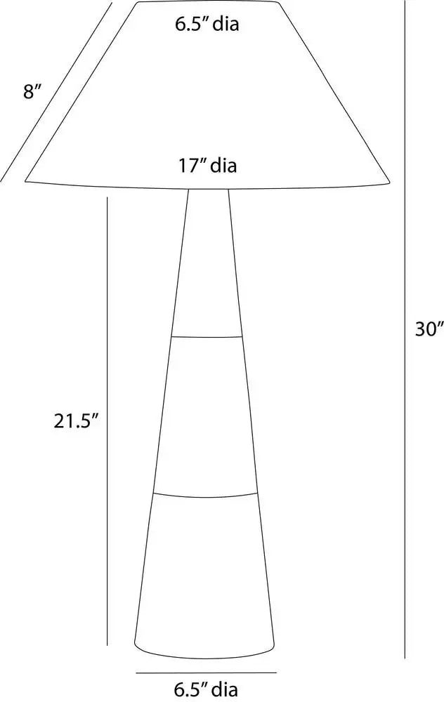 ARTERIORS CHANELL LAMP - Table