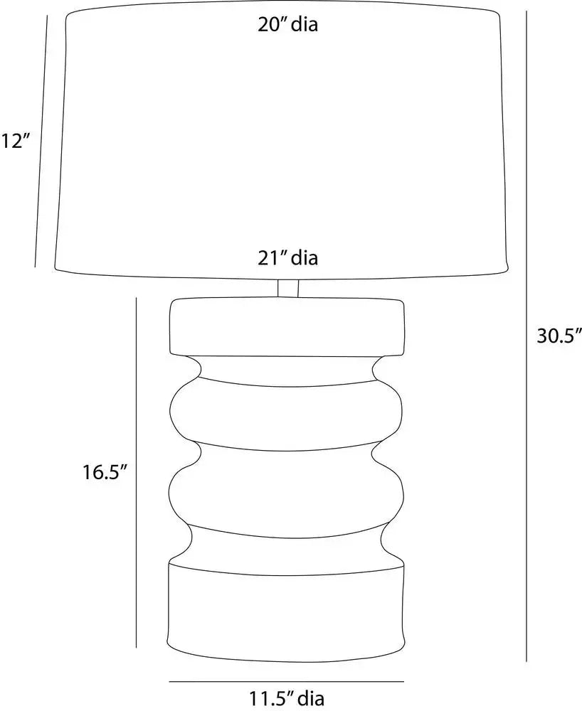 ARTERIORS KATRINA LAMP - Table