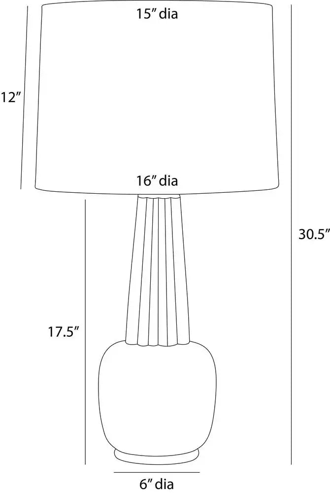 ARTERIORS ARLINGTON LAMP - Table