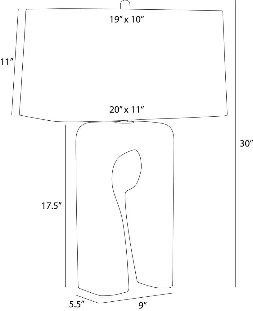 ARTERIORS KAMORA LAMP - Table