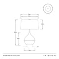 ARTERIORS NELSON LAMP - Table
