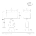 ARTERIORS NATHAN LAMP - Table