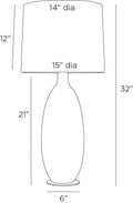 ARTERIORS GOLA LAMP - Table