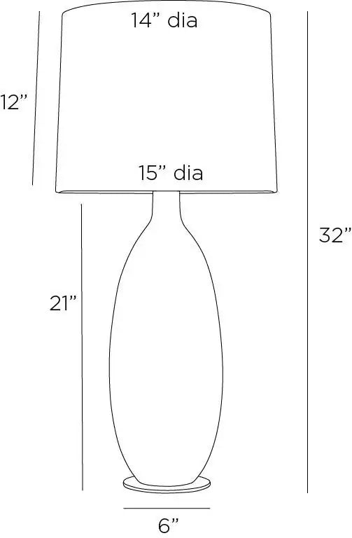 ARTERIORS GOLA LAMP - Table