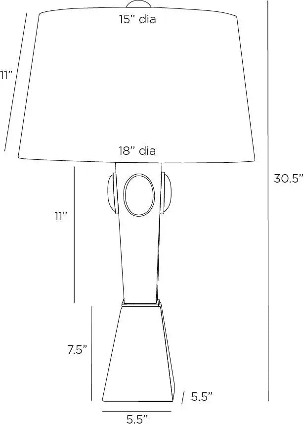 ARTERIORS CAIRO LAMP - Table