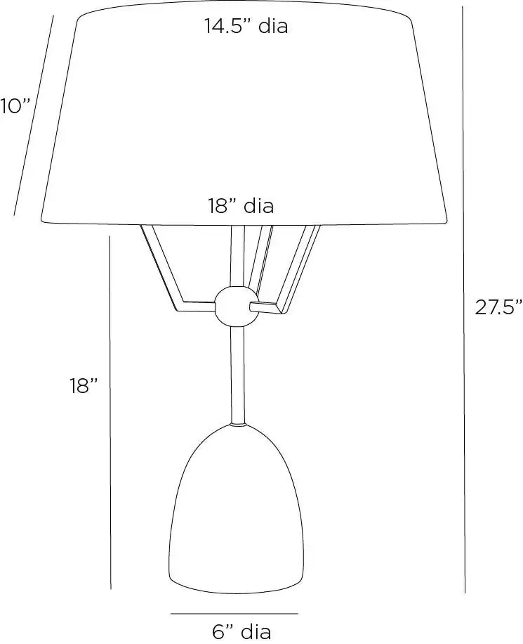 ARTERIORS HODGINS LAMP - Table
