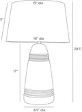 ARTERIORS DJANGO LAMP - Table