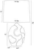 ARTERIORS ISMAY LAMP - Table