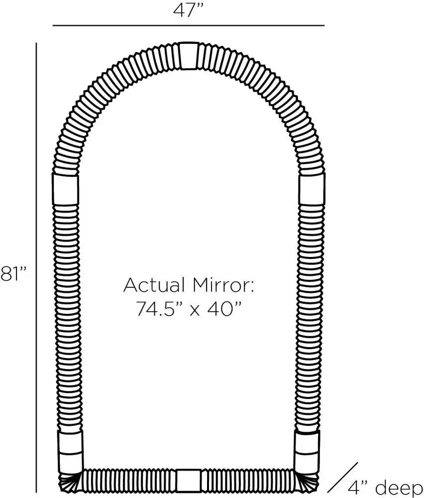 ARTERIORS, ABRUZZO FULL LENGTH MIRROR, MIRRORS