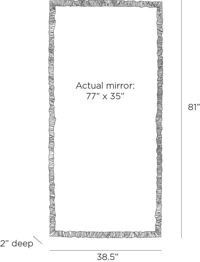 ARTERIORS, HAWKINS FULL LENGTH MIRROR, MIRRORS