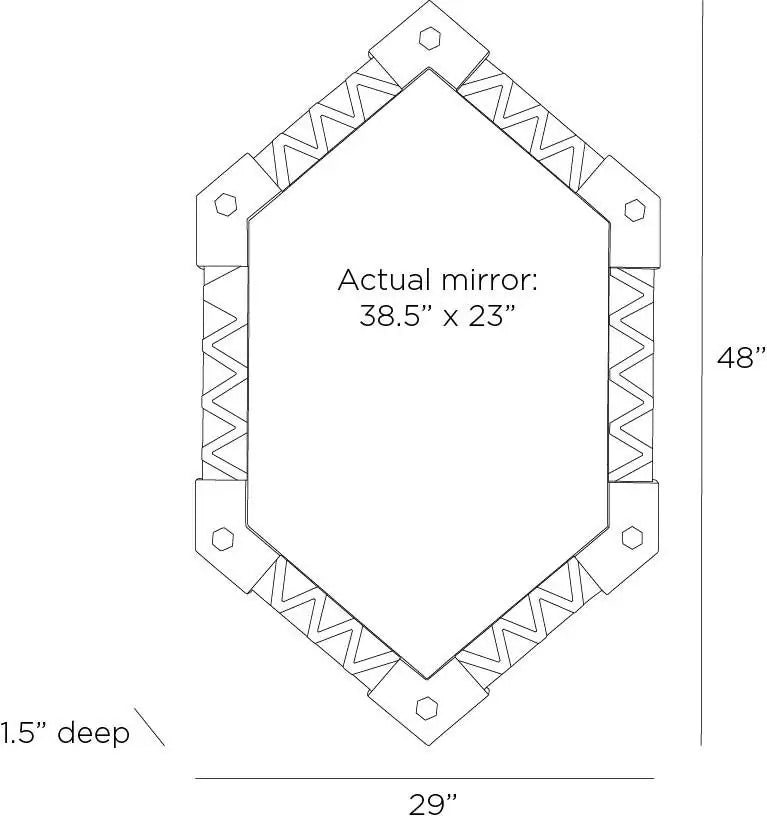 ARTERIORS, HOLT MIRROR, MIRRORS