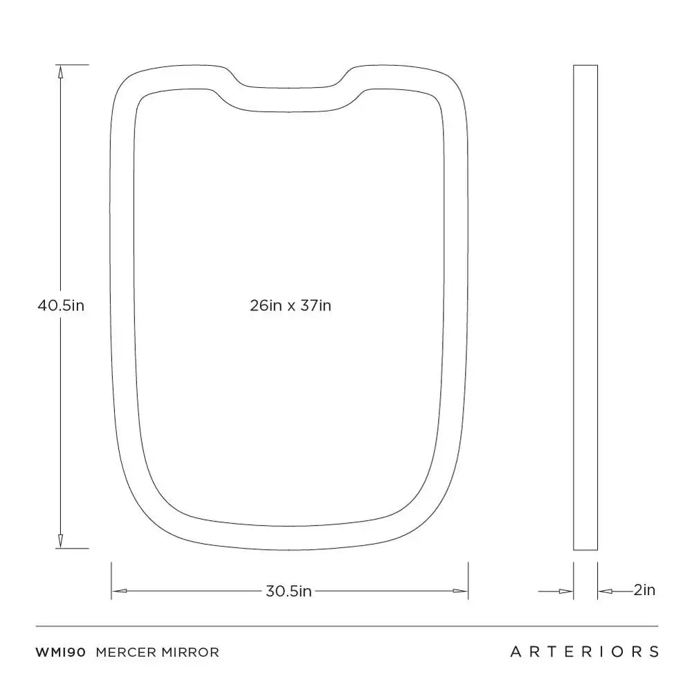 ARTERIORS, MERCER MIRROR, MIRRORS