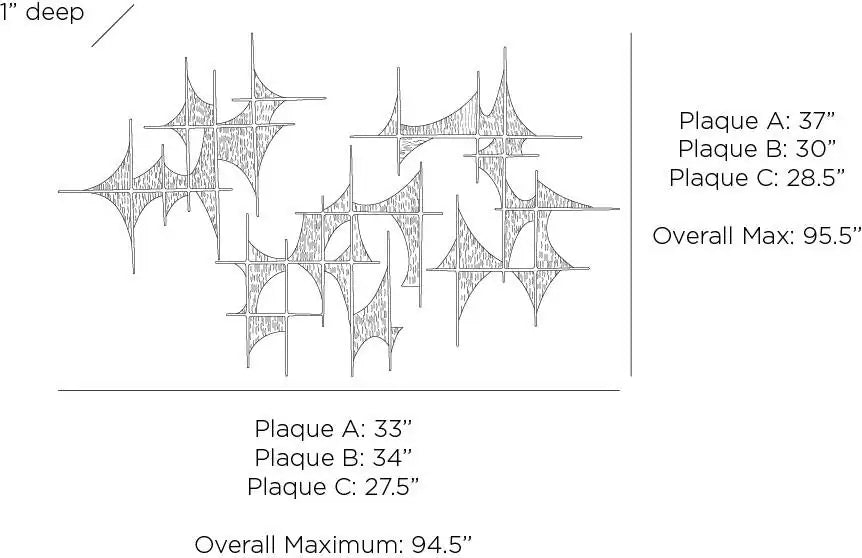 ARTERIORS FREYA WALL PLAQUES - Decorative Accents