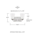 CAPITAL LIGHTING, BRAYLON VANITY, VANITY LIGHT
